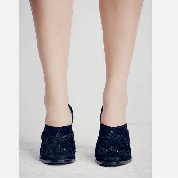 New Free People Alamo Western Ankle Boot Size 11 Suede MSRP: $178 - Picture 3 of 5